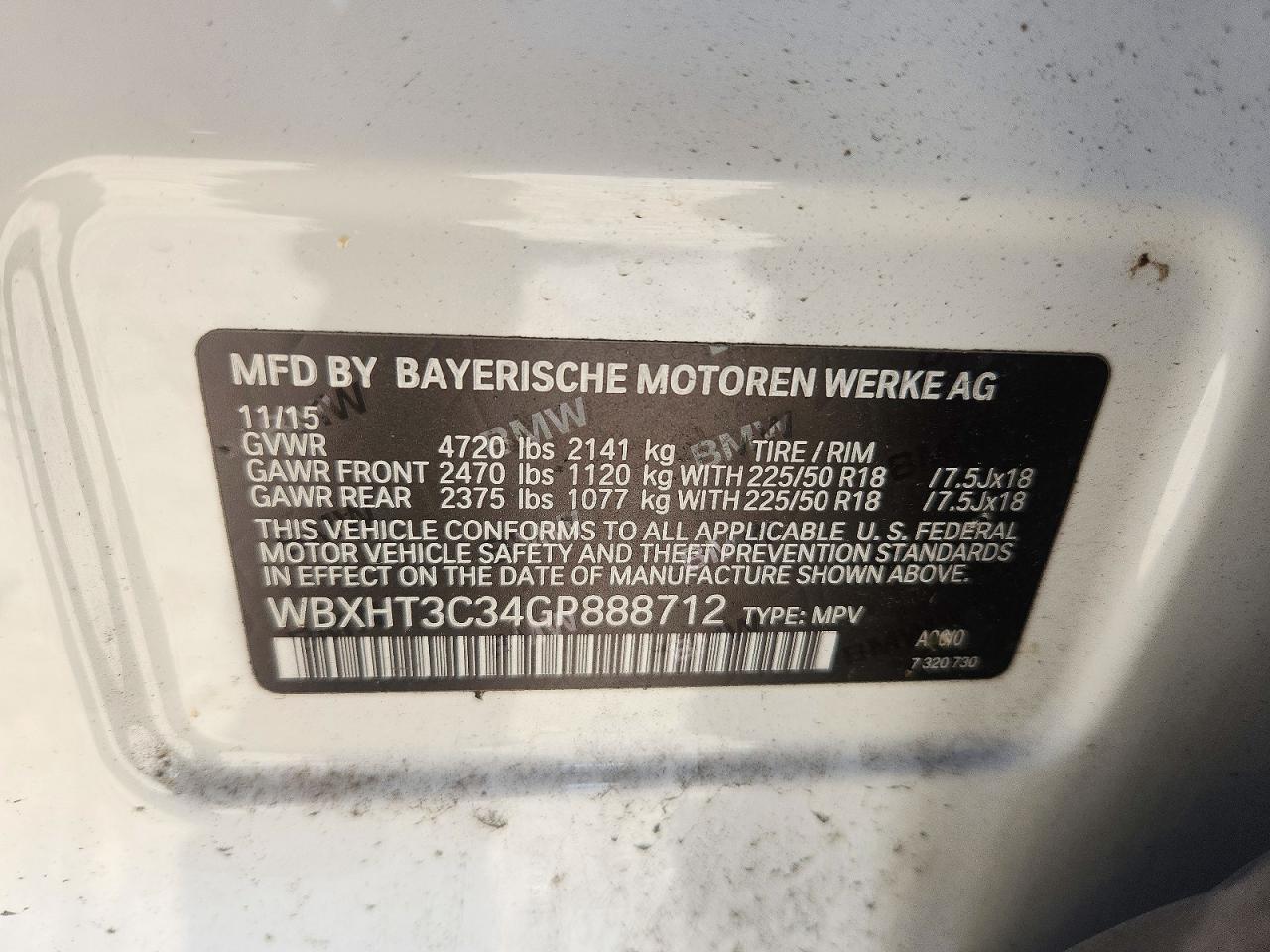 2016 BMW X1 xDrive28I - zdjęcie 13