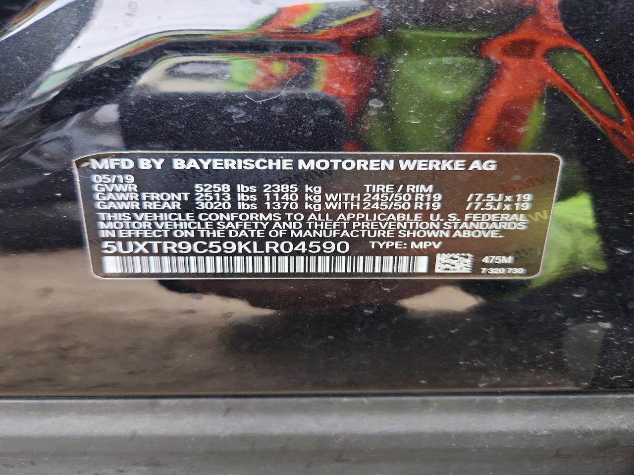 2019 BMW X3 xDrive30I - zdjęcie 12