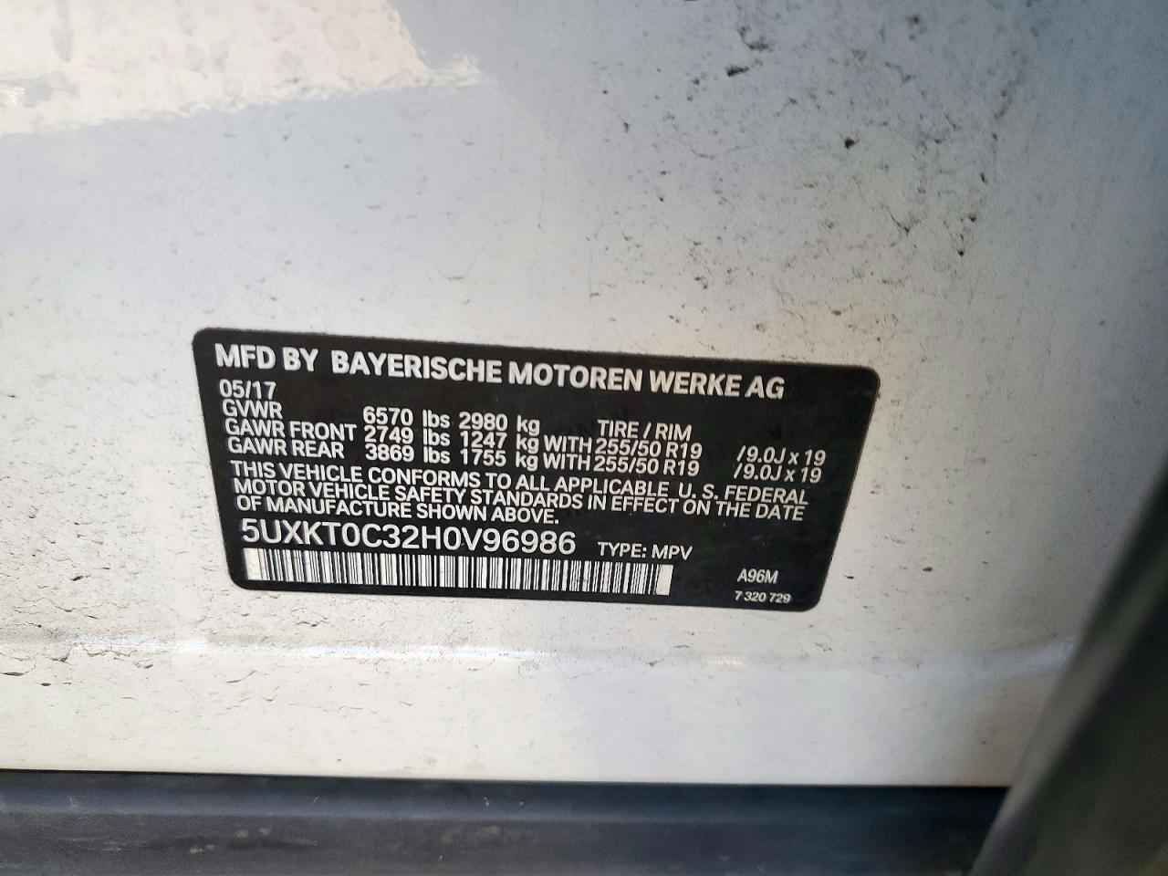 2017 BMW X5 Xdr40E - zdjęcie 12