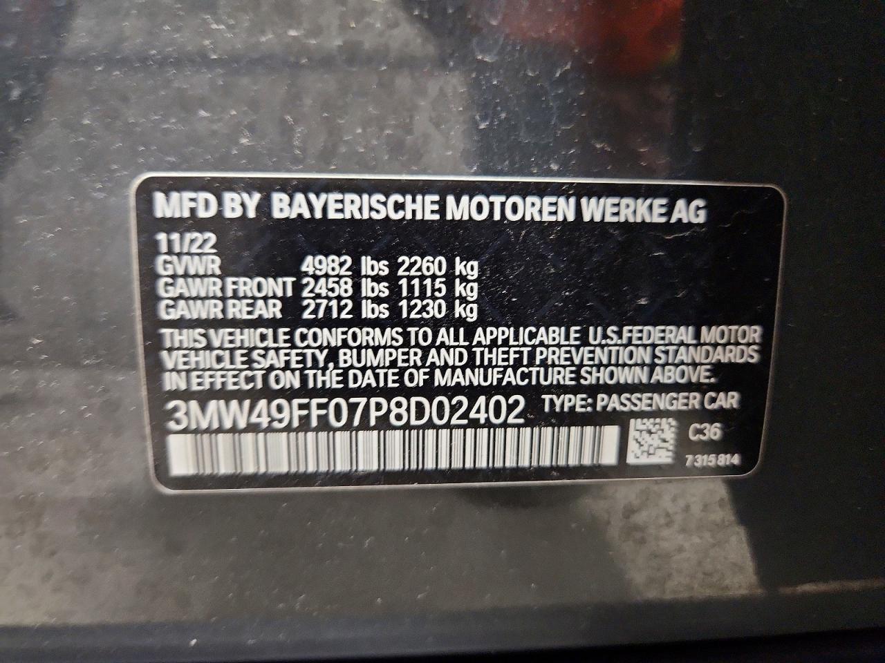 2023 BMW Seria 3 340i - zdjęcie 13