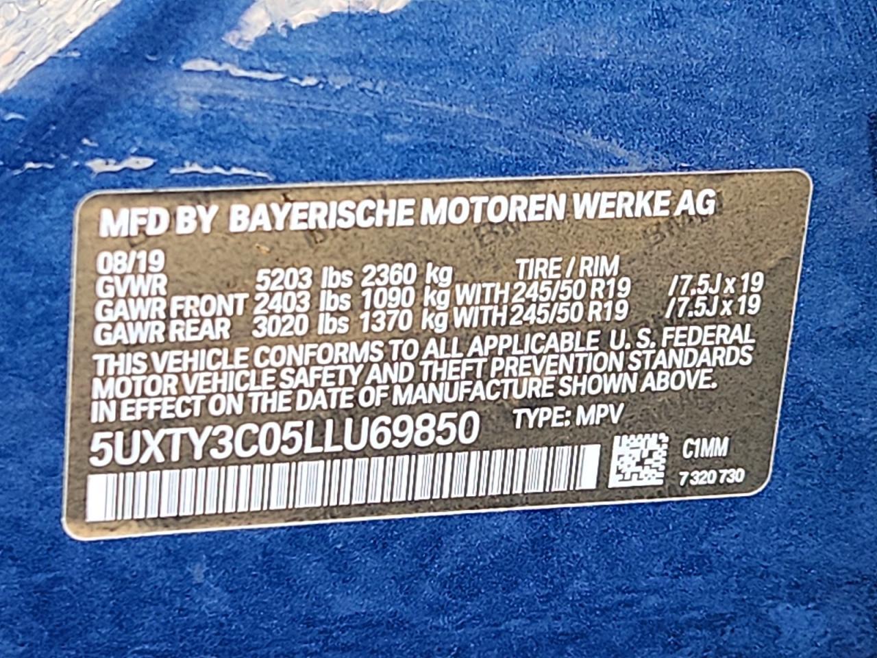 2020 BMW X3 Sdrive30I - zdjęcie 13