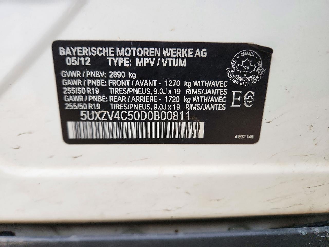 2013 BMW X5 xDrive35I - zdjęcie 13
