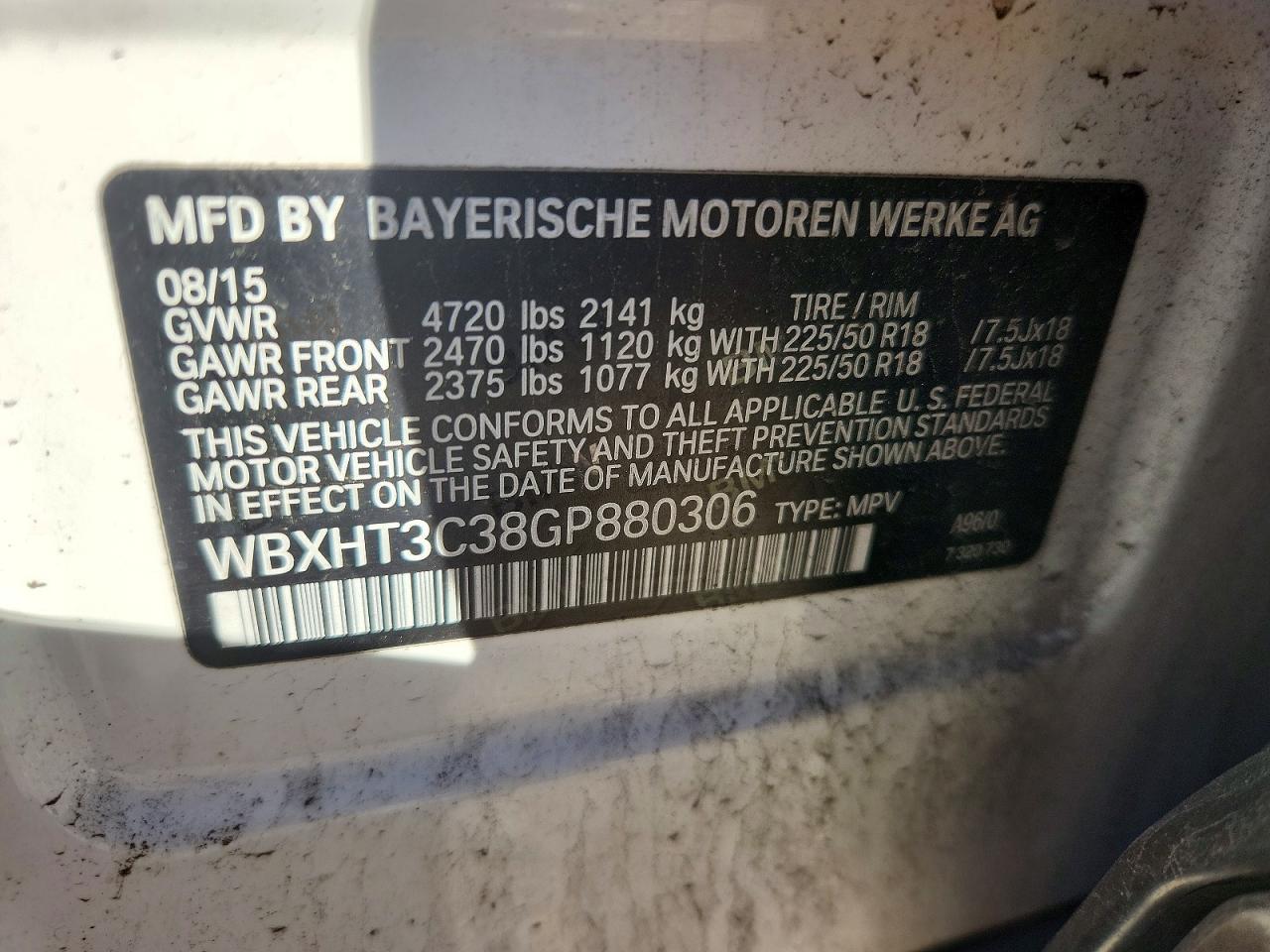 2016 BMW X1 xDrive28I - zdjęcie 14