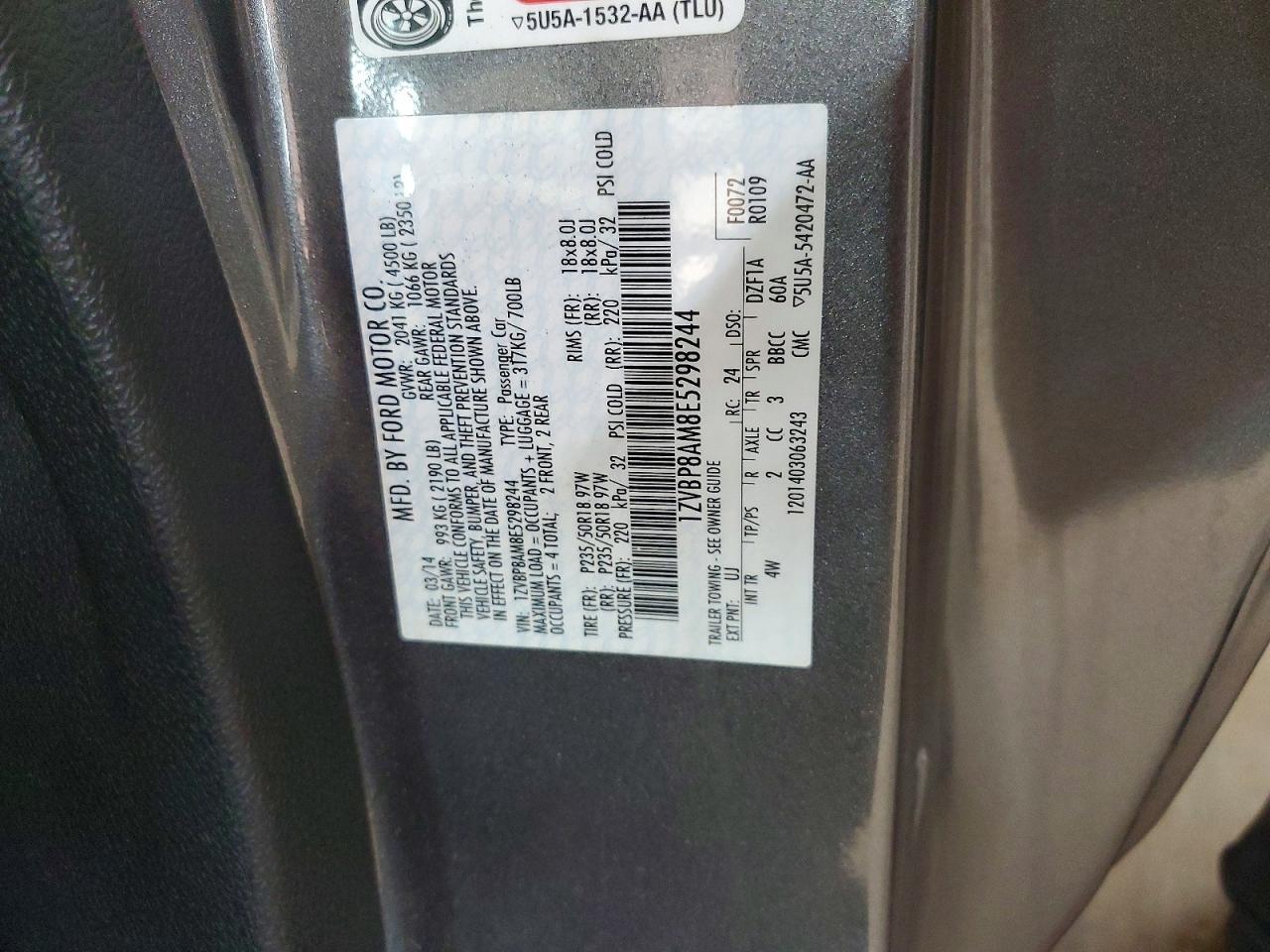 2014 Ford Mustang Base - zdjęcie 12