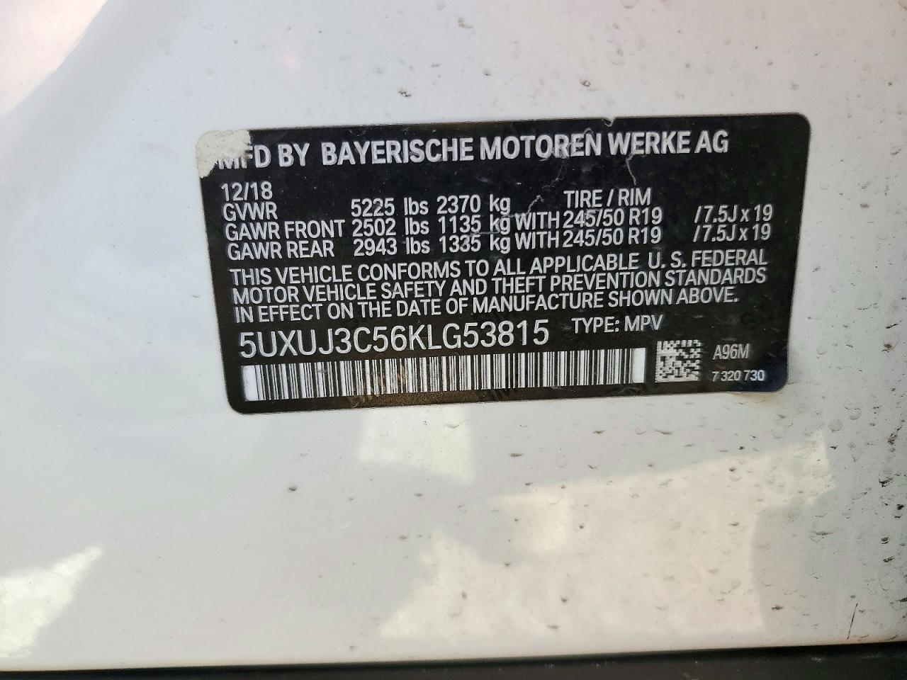 2019 BMW X4 xDrive30I - zdjęcie 14