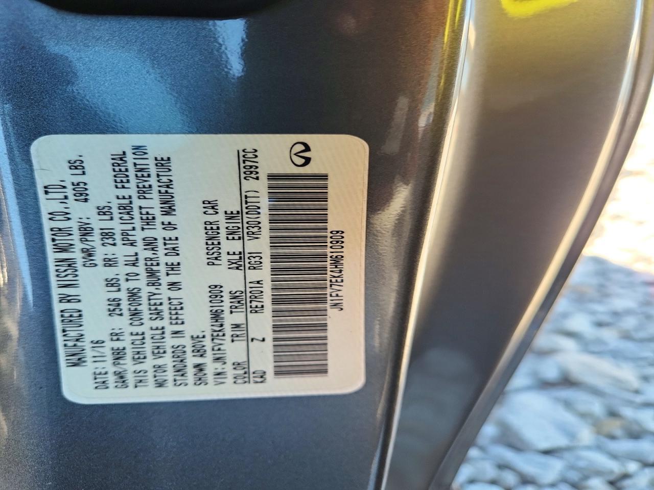 2017 Infiniti Q60 Red Sport 400 - zdjęcie 12