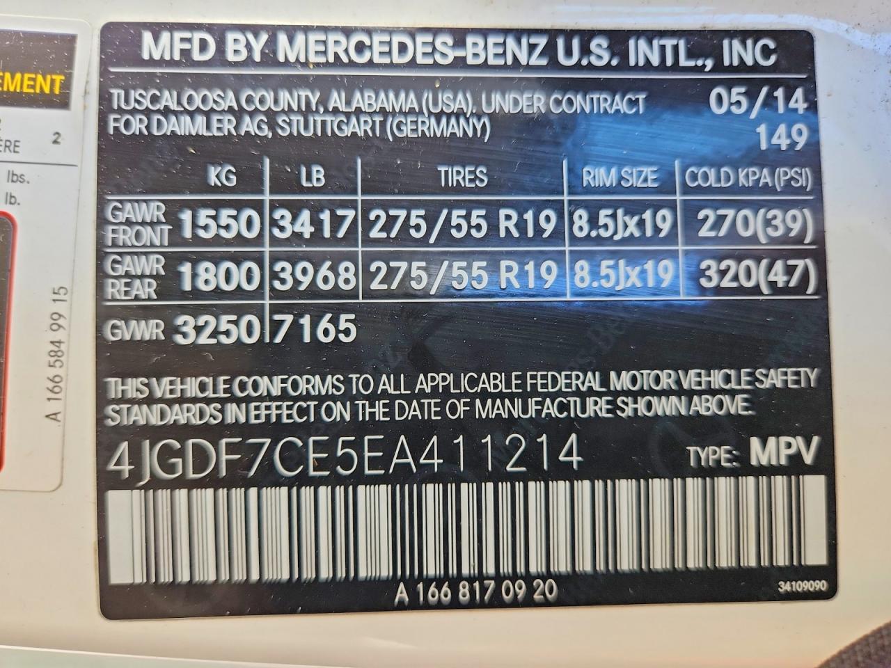 2014 Mercedes-Benz Gl 450 4Matic - zdjęcie 13
