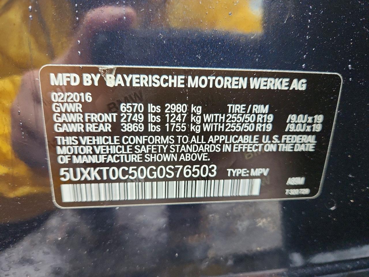 2016 BMW X5 Xdr40E - zdjęcie 13