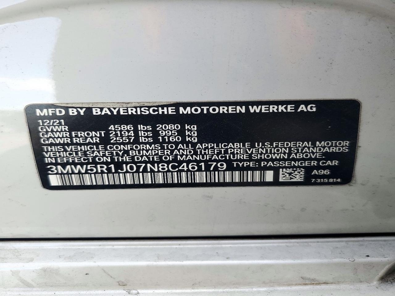 2022 BMW 330I - zdjęcie 13