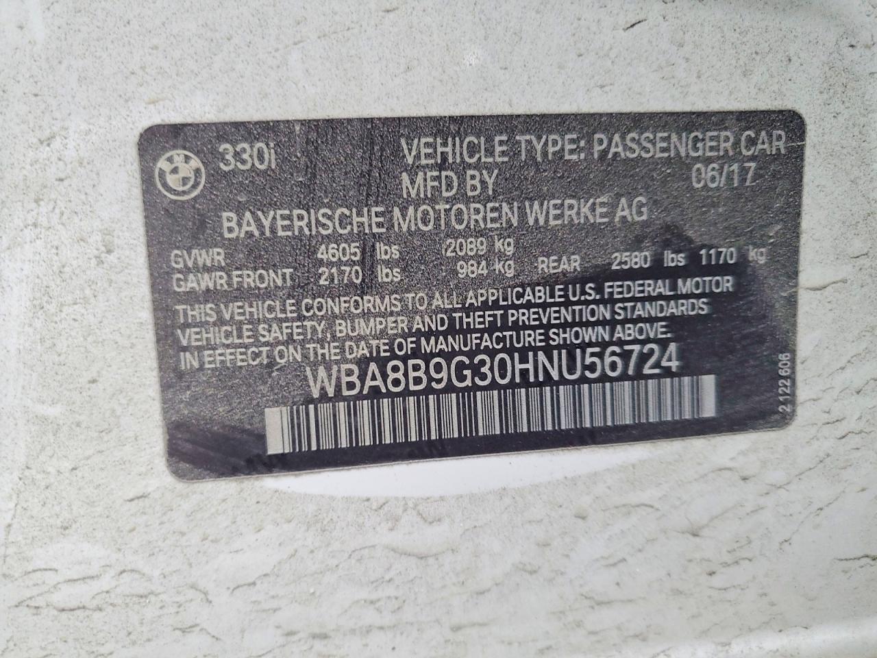2017 BMW 330 I - zdjęcie 12