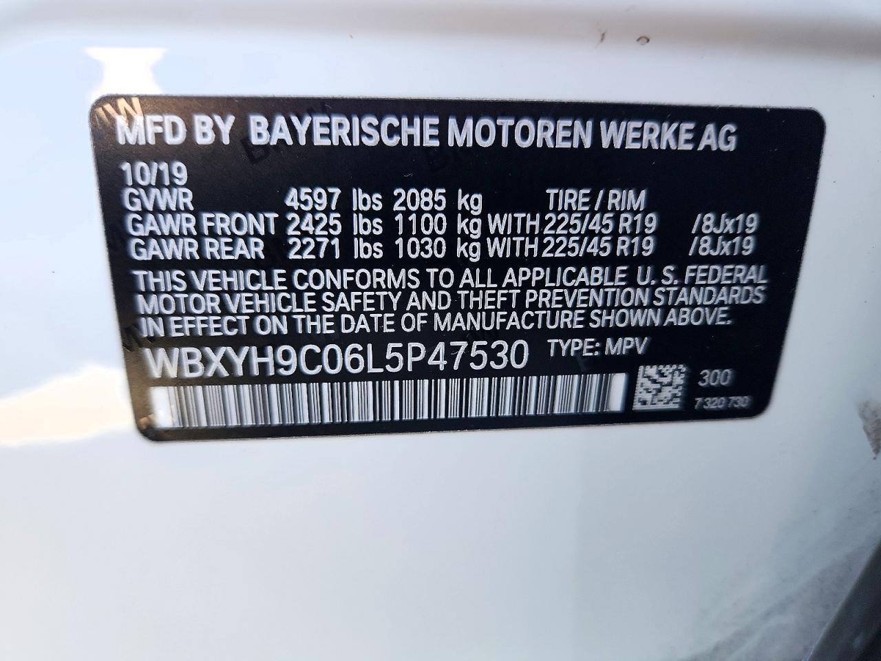 2020 BMW X2 Sdrive28I - zdjęcie 12