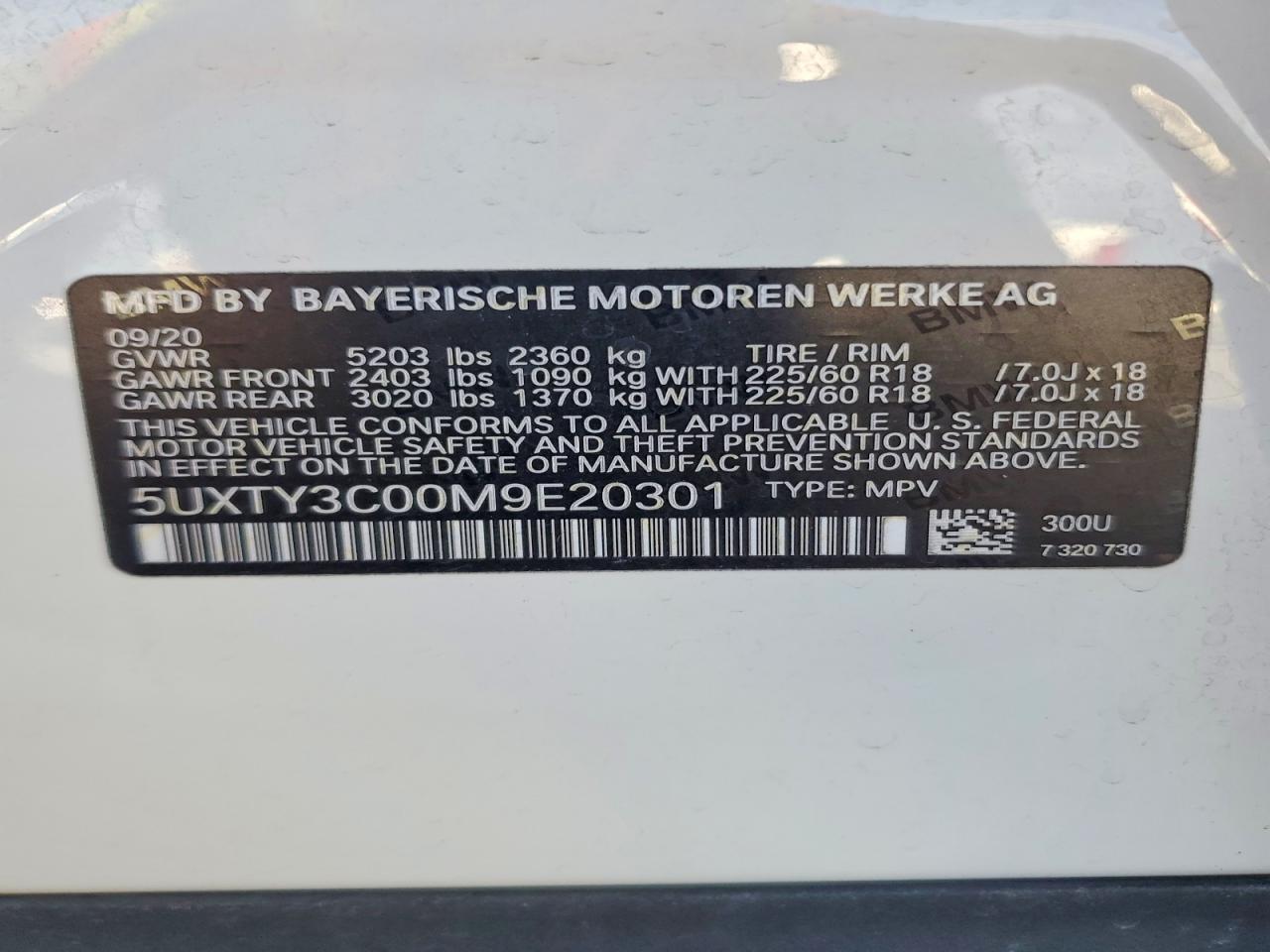 2021 BMW X3 Sdrive30I - zdjęcie 13