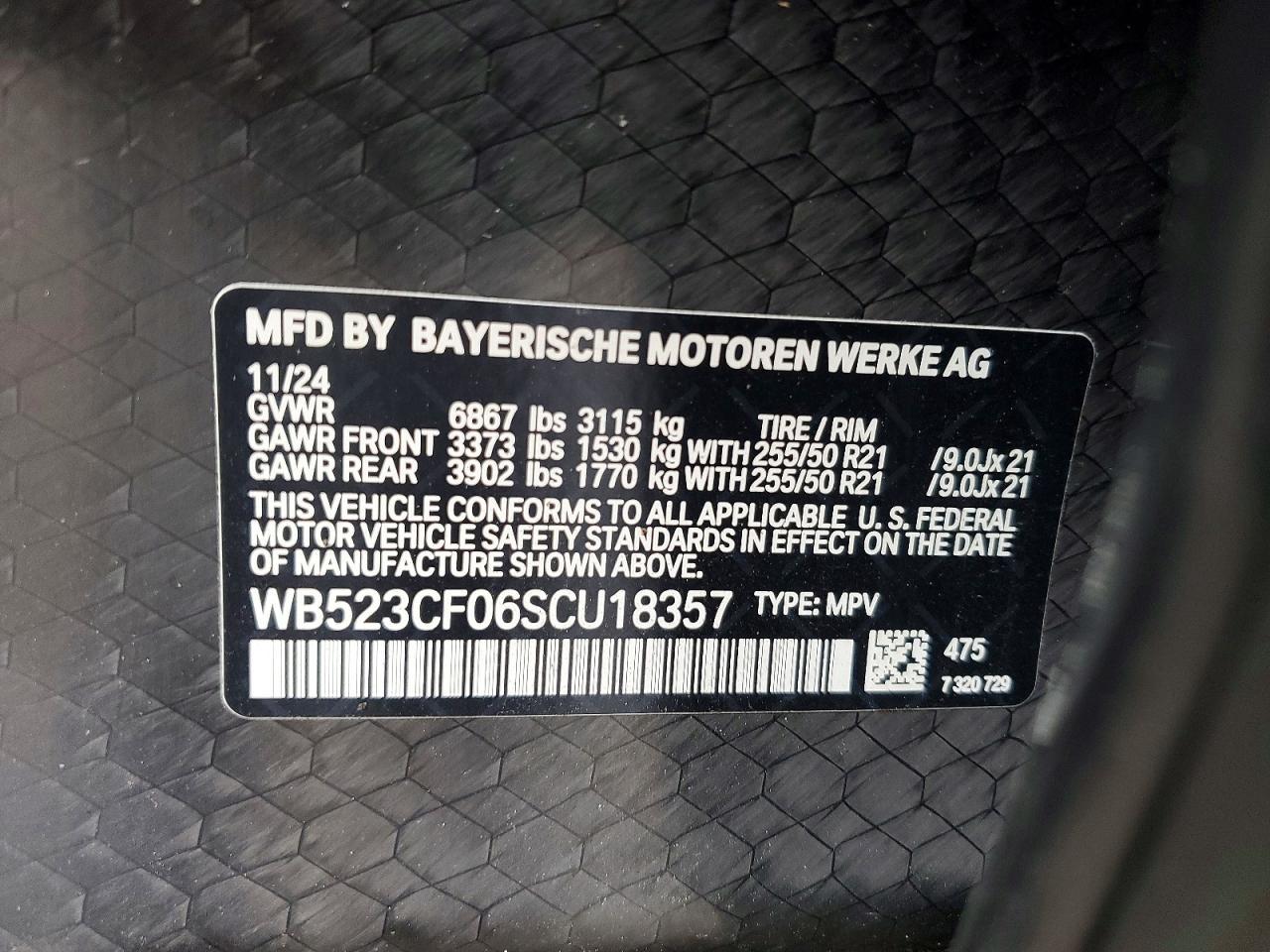 2025 BMW Ix xDrive50 - zdjęcie 13