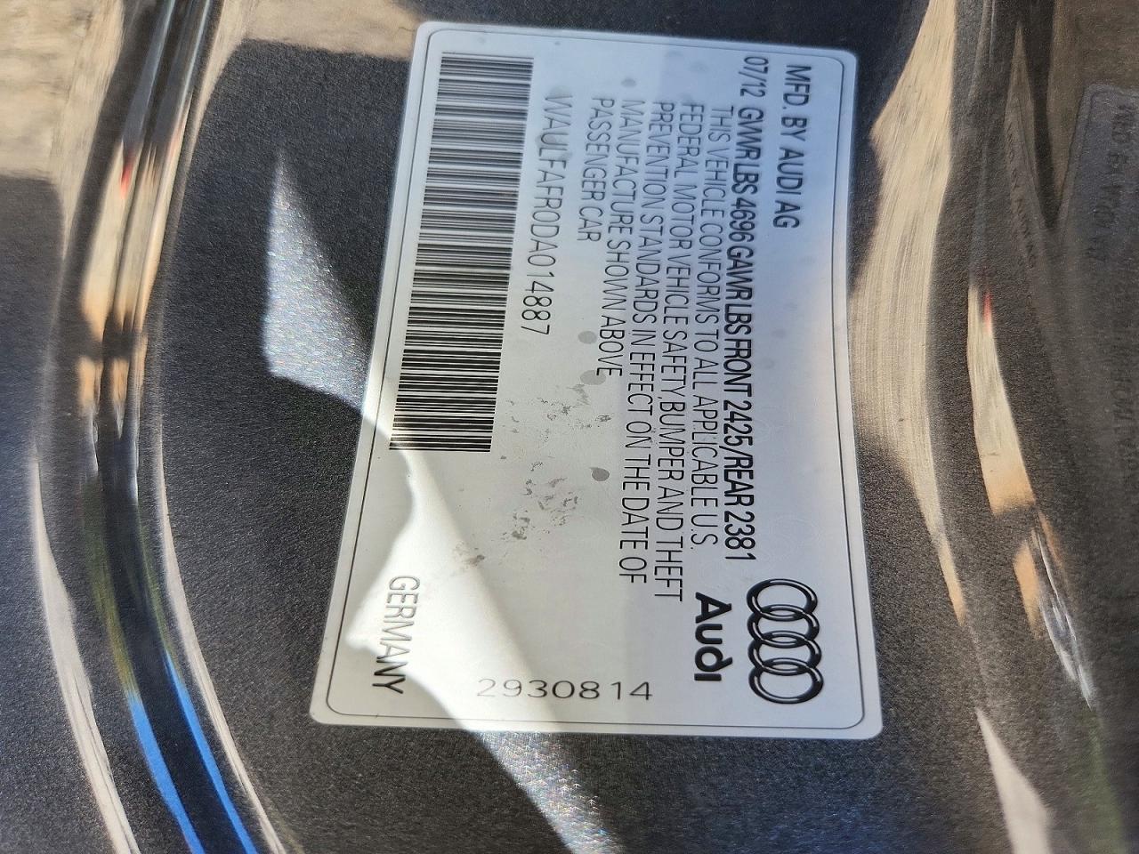 2013 Audi A5 Premium Plus - zdjęcie 12