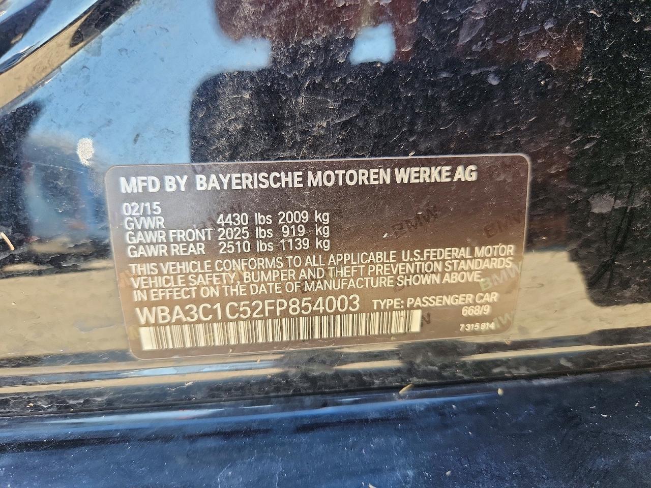 2015 BMW 328 I Sulev - zdjęcie 12