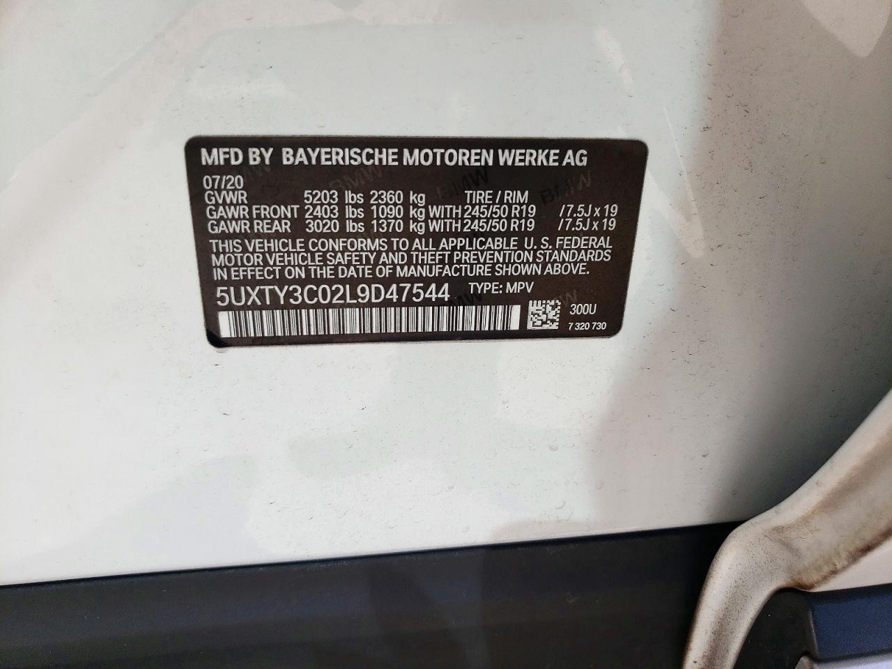 2020 BMW X3 Sdrive30I - zdjęcie 13