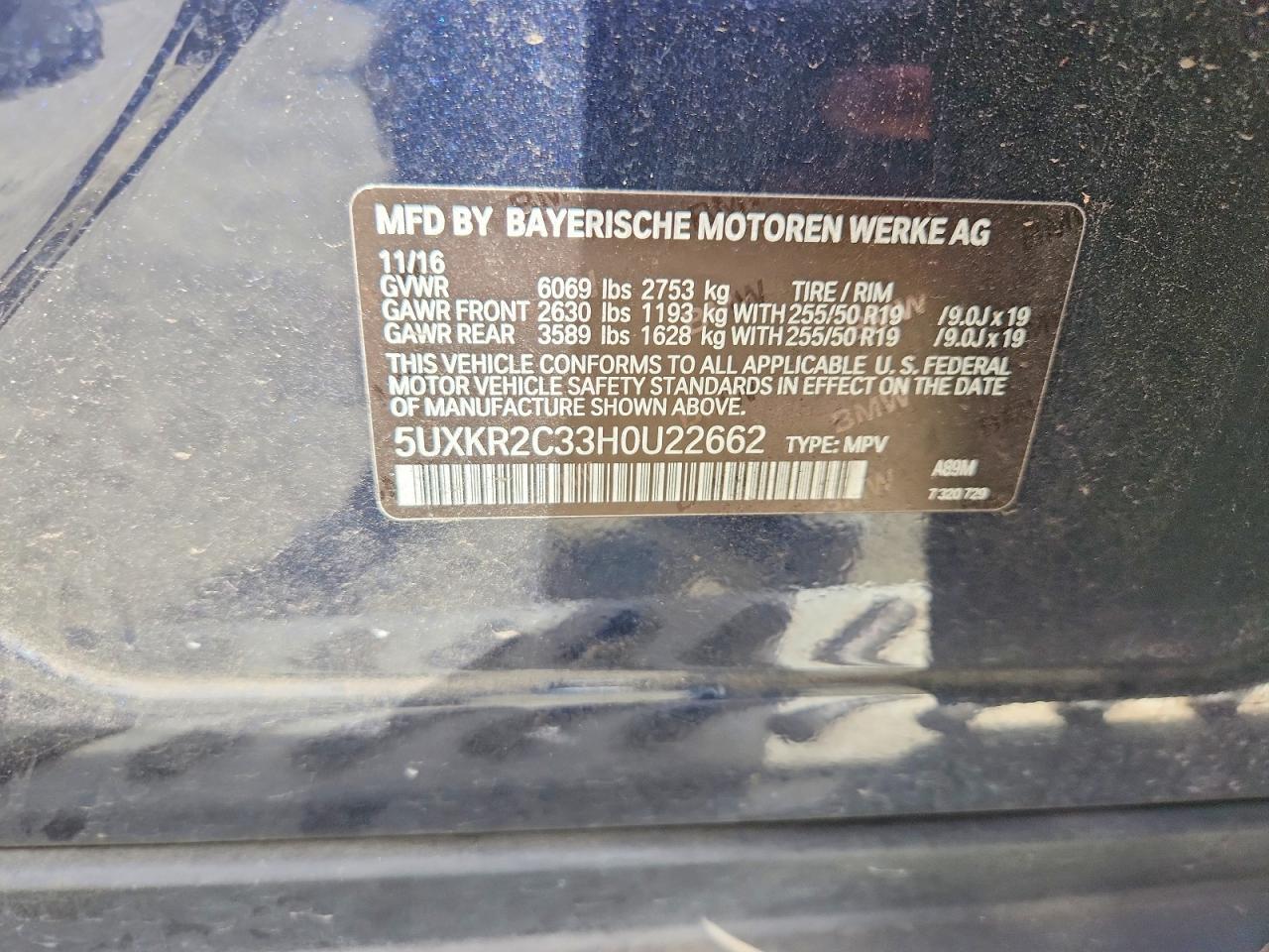 2017 BMW X5 Sdrive35I - zdjęcie 14