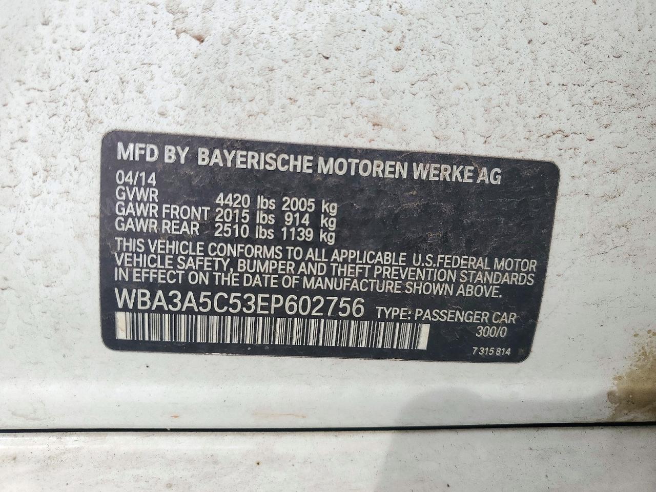 2014 BMW 328 I - zdjęcie 12