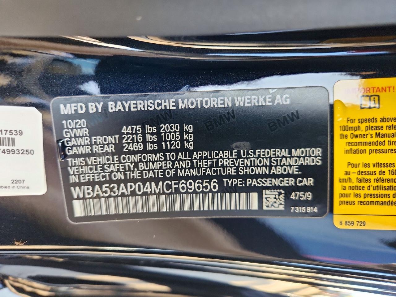 2021 BMW 430I - zdjęcie 12
