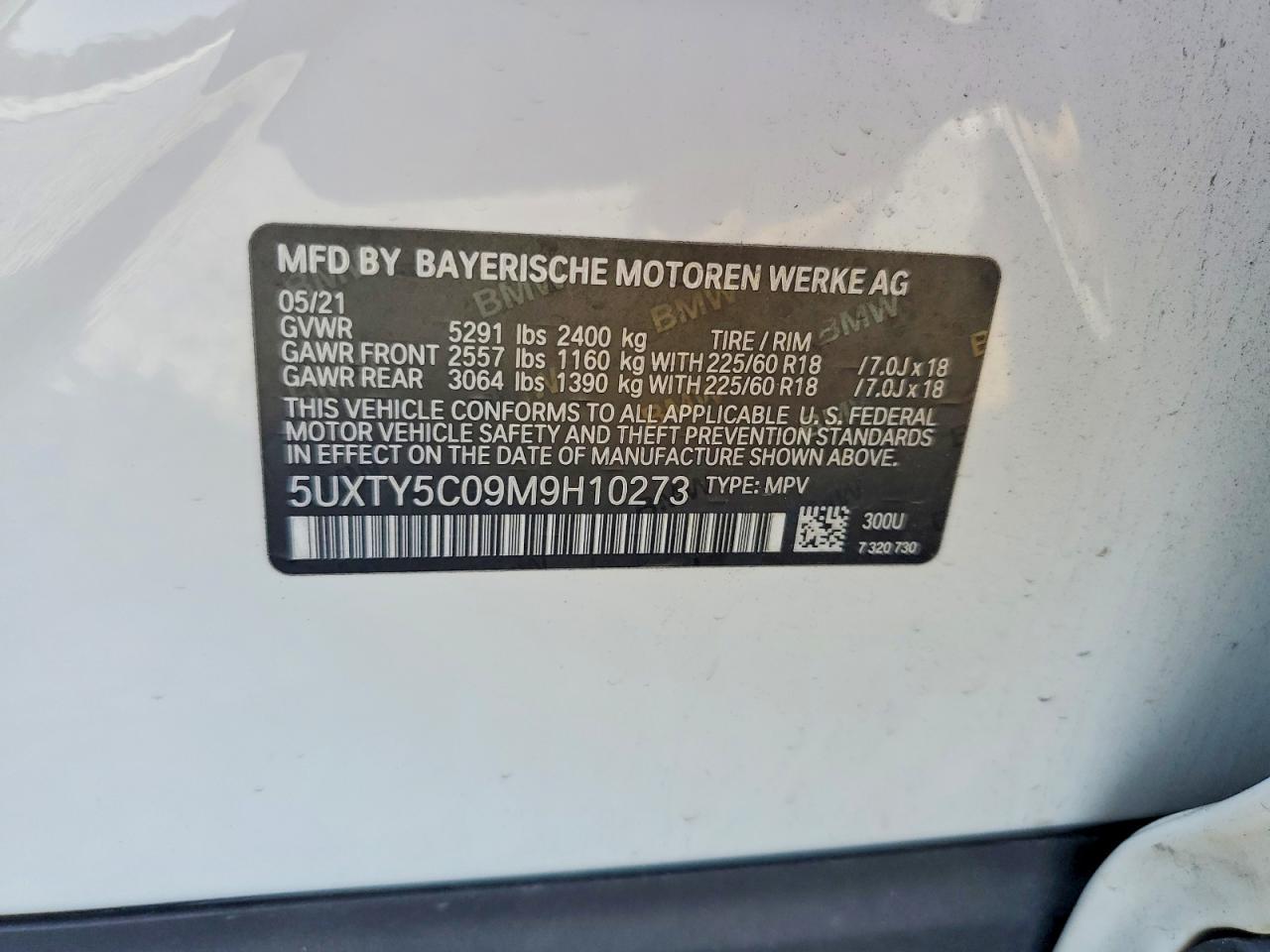 2021 BMW X3 xDrive30I - zdjęcie 13