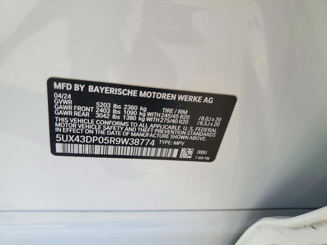 2024 BMW X3 Sdrive30I - zdjęcie 13