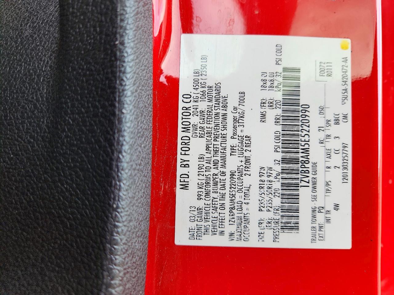 2014 Ford Mustang - zdjęcie 13