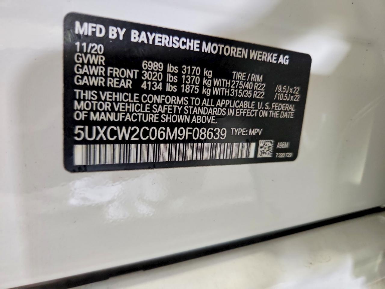 2021 BMW X7 xDrive40I - zdjęcie 14