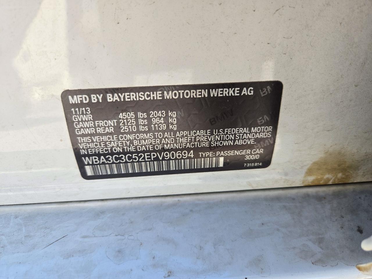 2014 BMW 320 I xDrive - zdjęcie 12