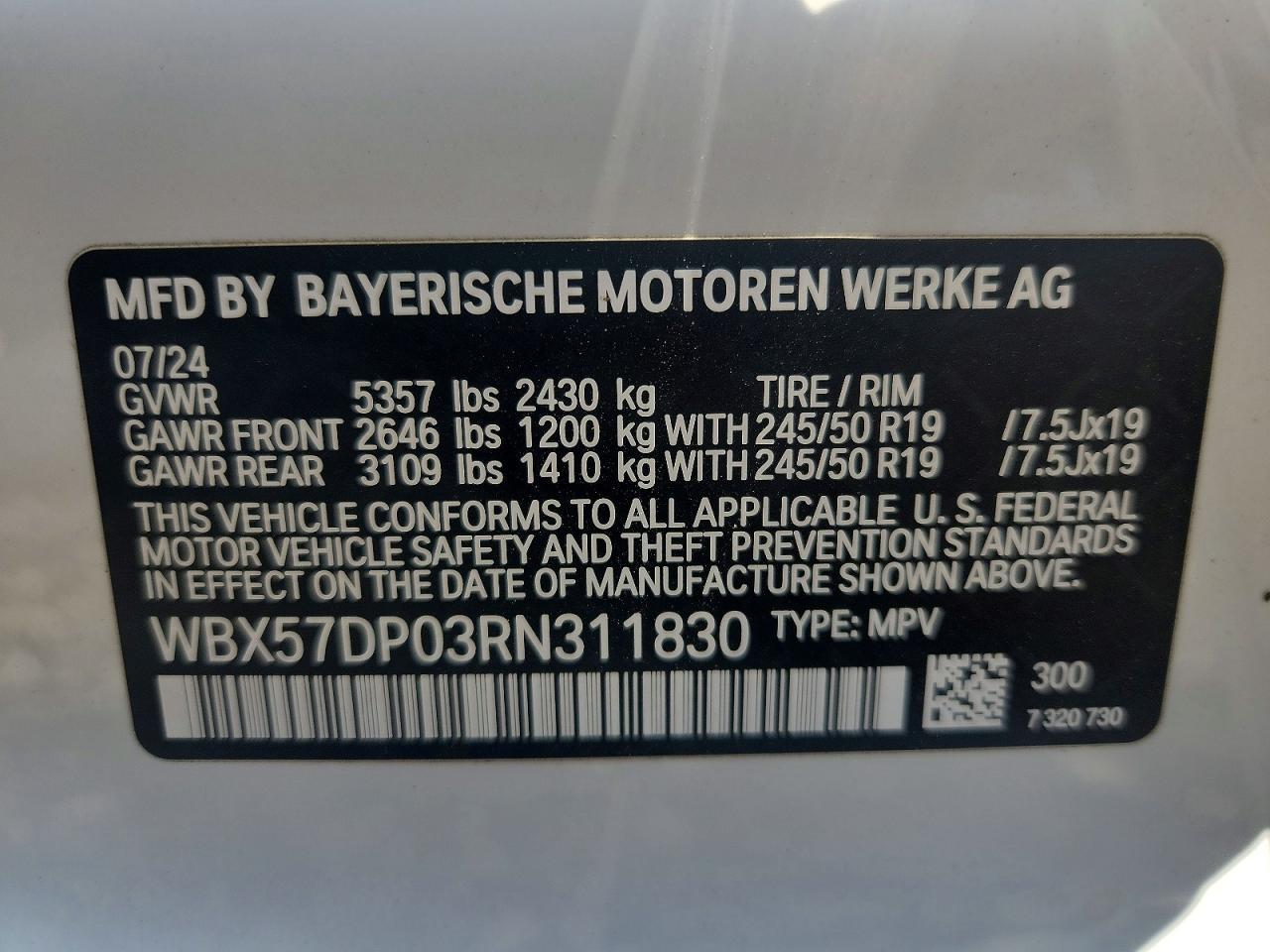 2024 BMW X3 xDrive30I - zdjęcie 13