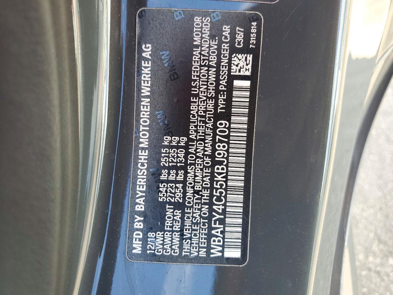 2019 BMW Seria 8 Cabrio 850i - zdjęcie 12