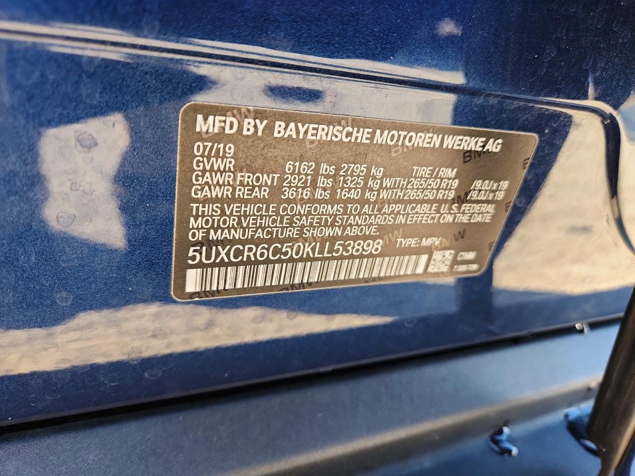 2019 BMW X5 xDrive40I - zdjęcie 13