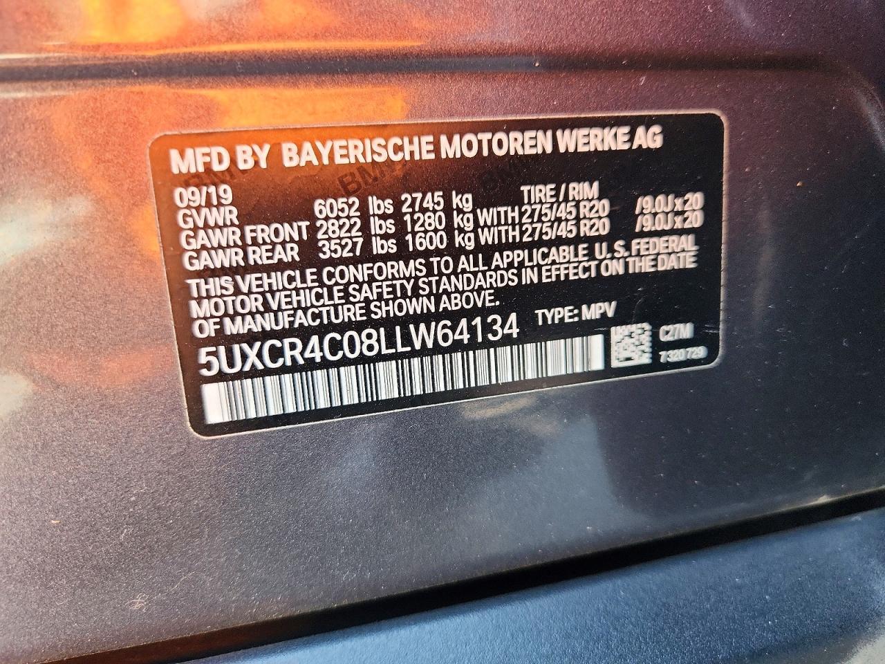 2020 BMW X5 Sdrive 40I - zdjęcie 13