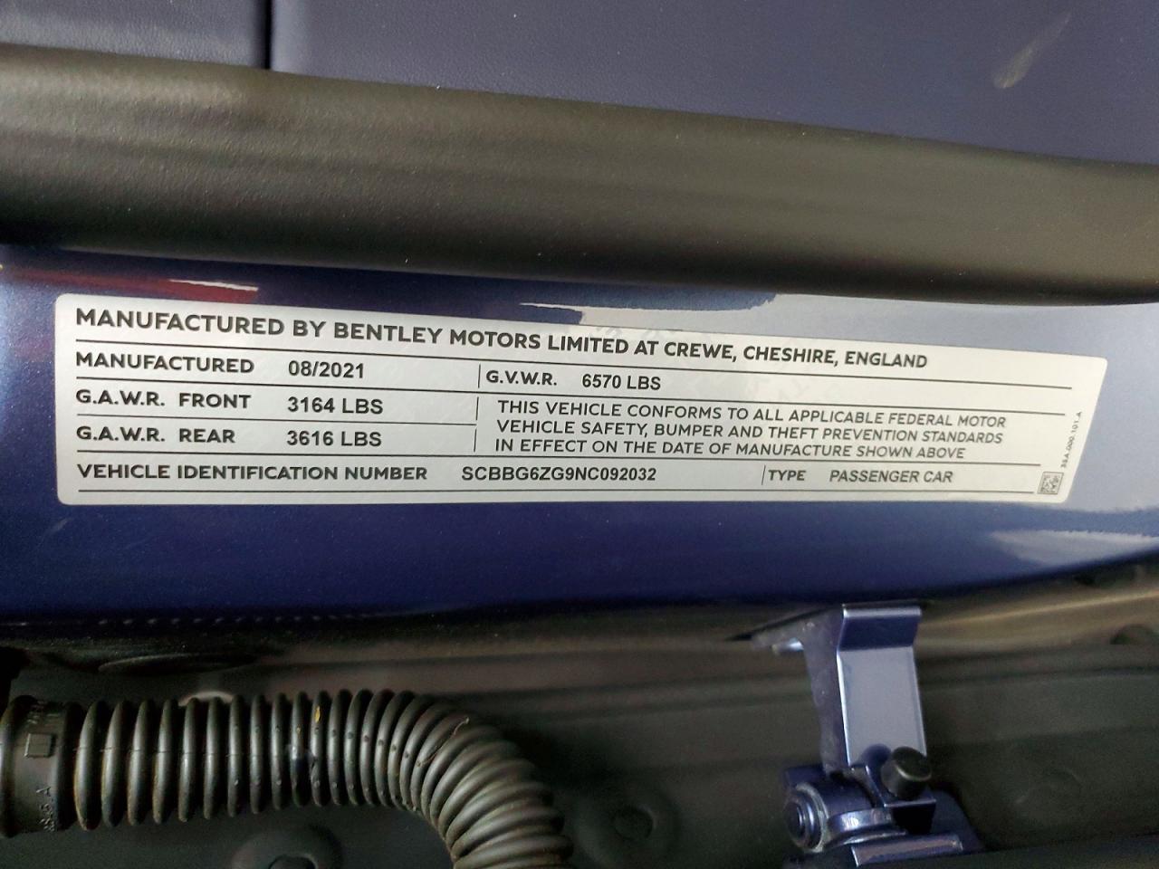 2022 Bentley Flying Spur - zdjęcie 13