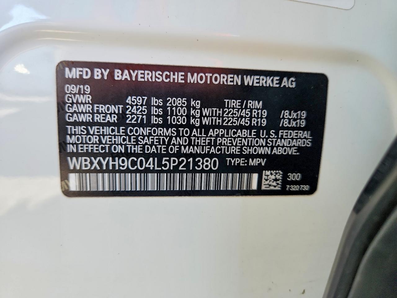 2020 BMW X2 Sdrive28I - zdjęcie 12
