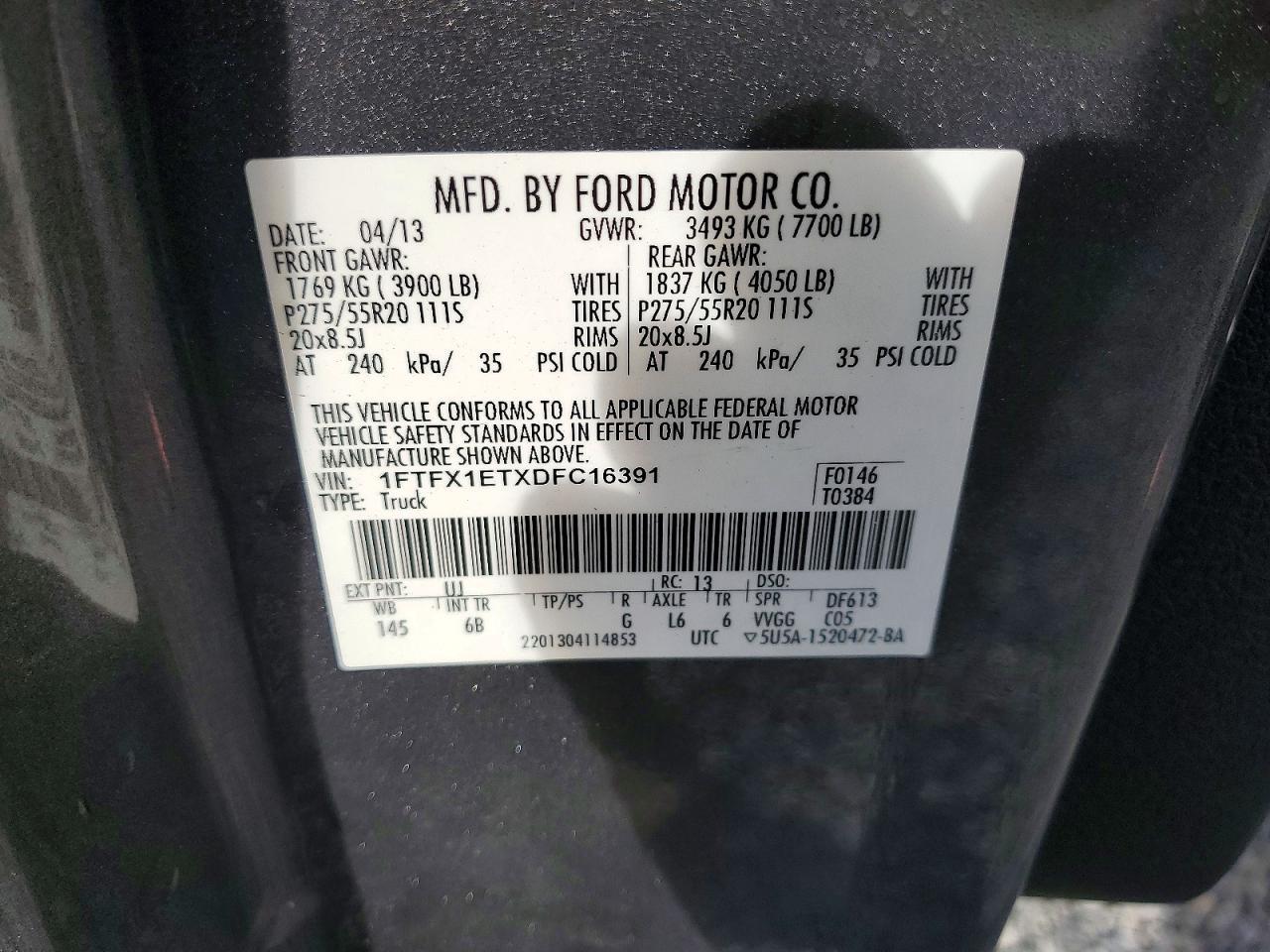 2013 Ford F150 Super Cab - zdjęcie 12