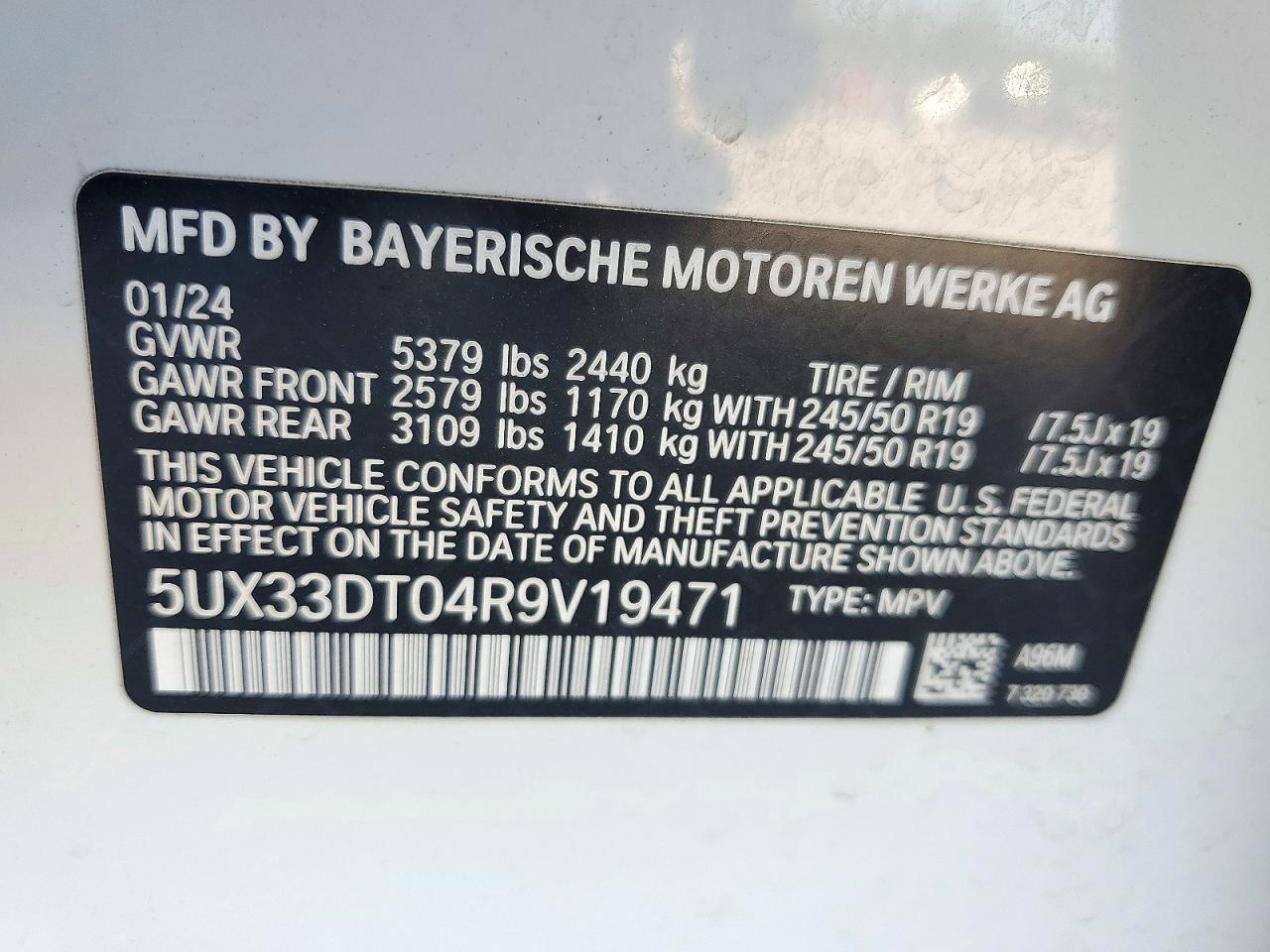 2024 BMW X4 xDrive30I - zdjęcie 13