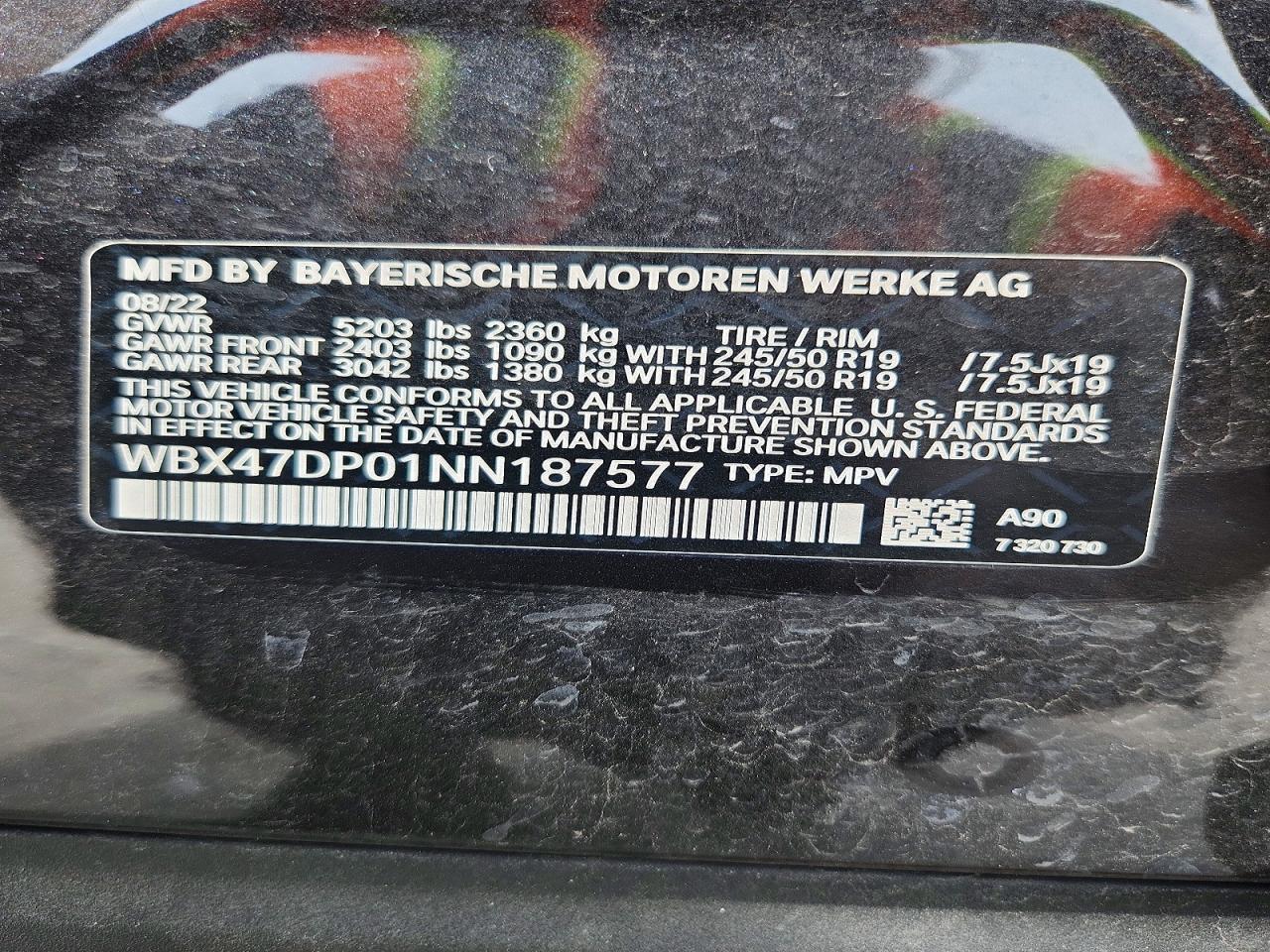 2022 BMW X3 Sdrive30I - zdjęcie 13