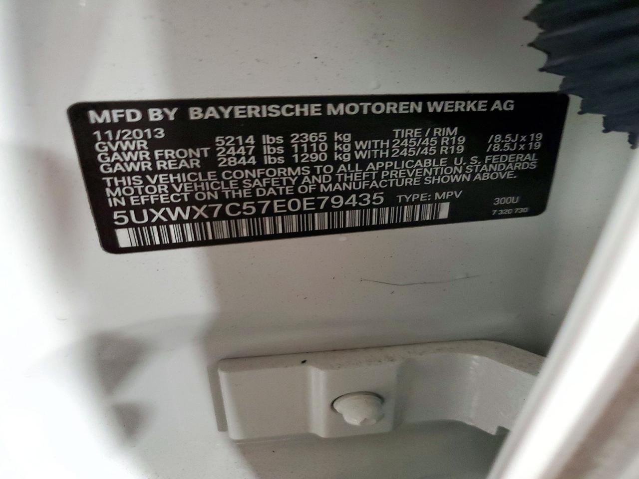 2014 BMW X3 xDrive35I - zdjęcie 13