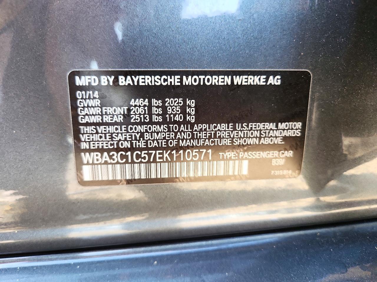2014 BMW 328 I Sulev - zdjęcie 12