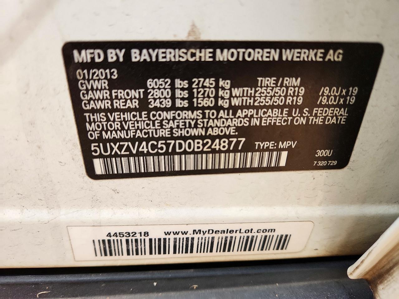 2013 BMW X5 xDrive35I - zdjęcie 13