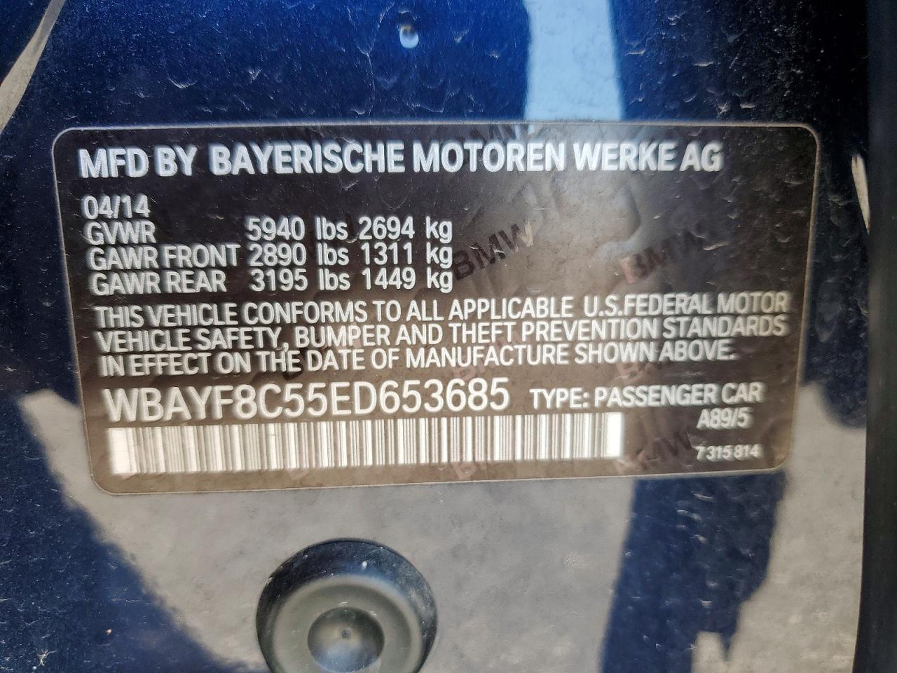 2014 BMW 750Li - zdjęcie 12