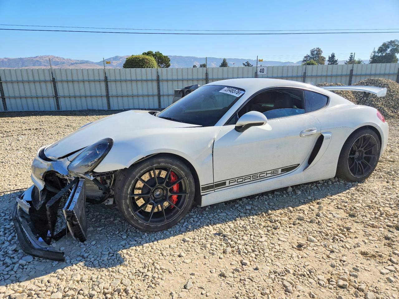 2016 Porsche Cayman Gt4 - zdjęcie główne