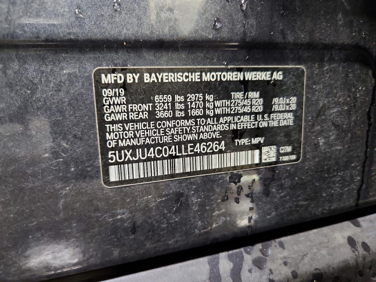 2020 BMW X5 M50I - zdjęcie 12