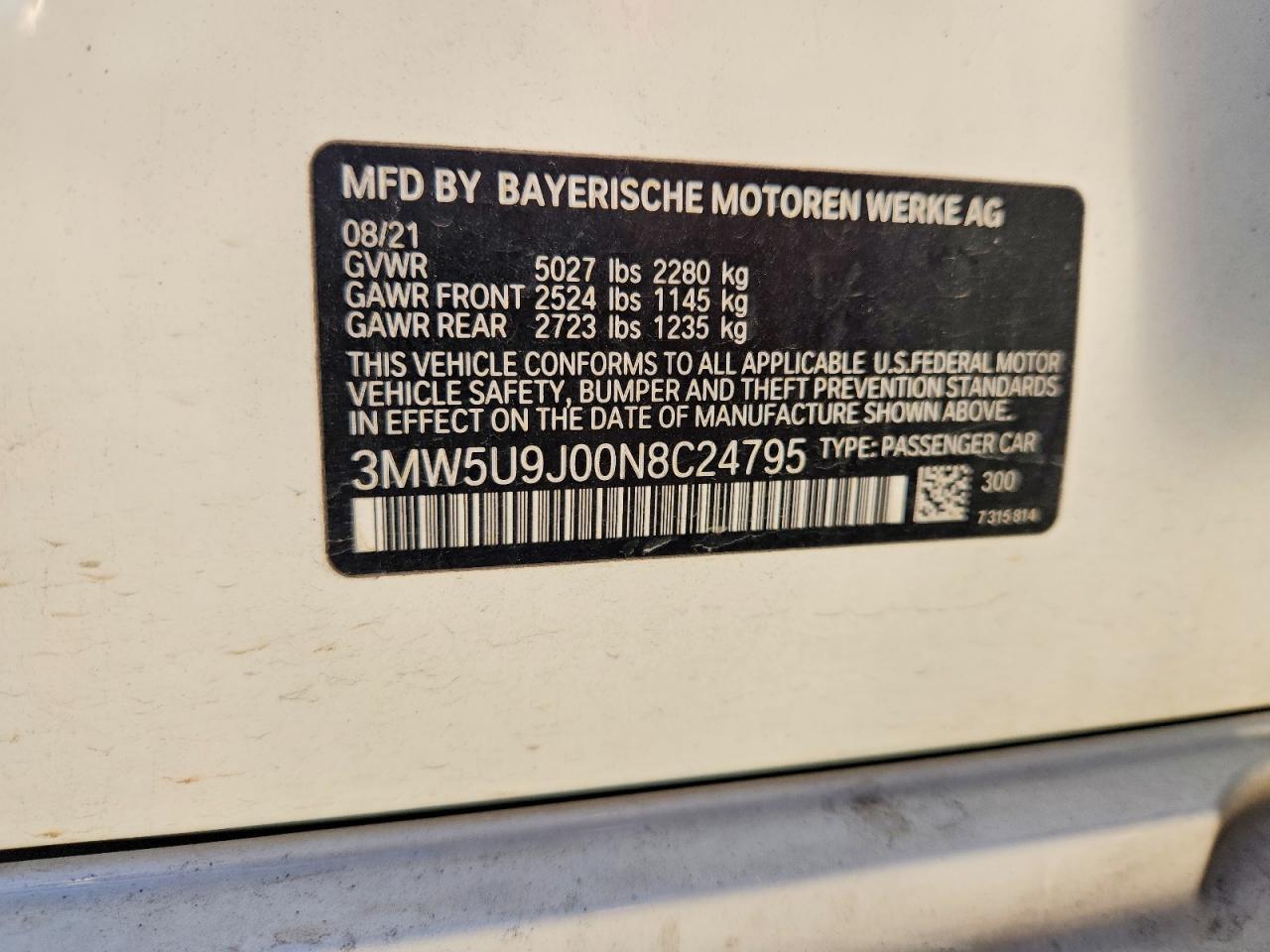 2022 BMW Seria 3 M340i - zdjęcie 12