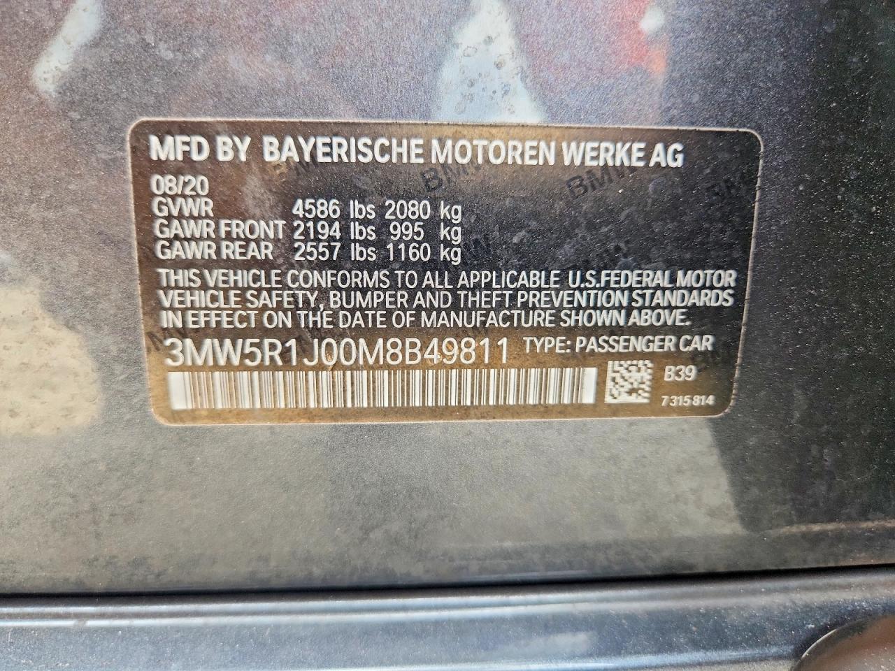 2021 BMW 330I - zdjęcie 12