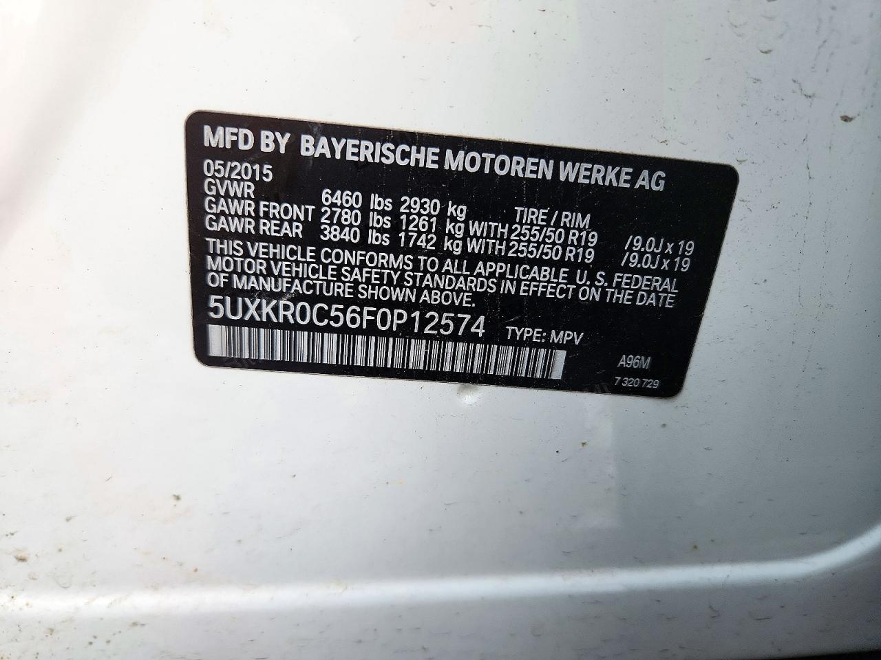 2015 BMW X5 xDrive35I - zdjęcie 13