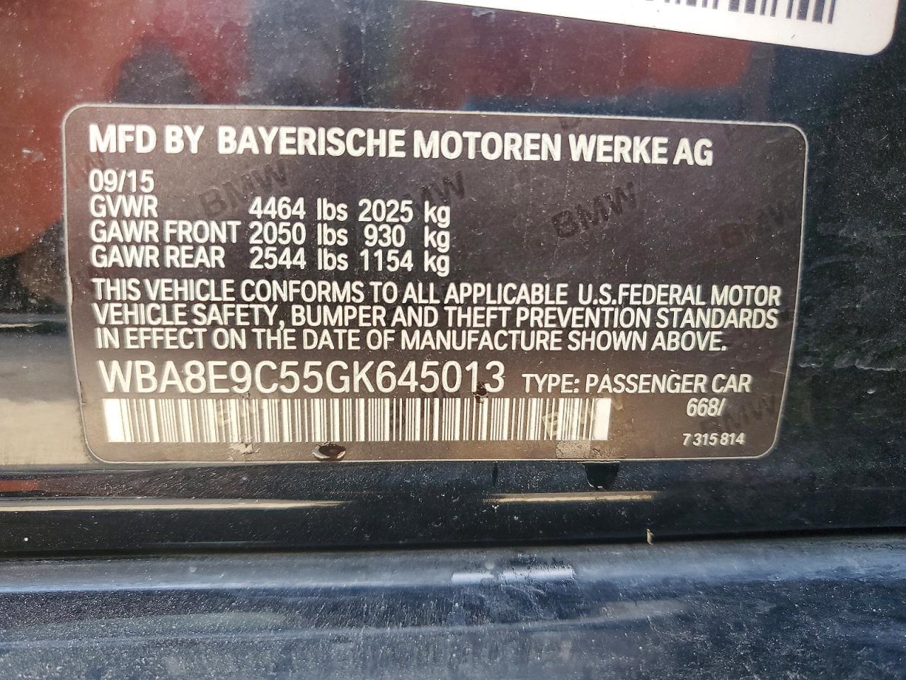 2016 BMW 328 I Sulev - zdjęcie 12