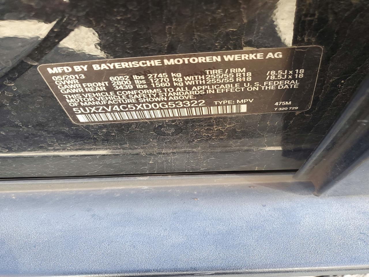 2013 BMW X5 xDrive35I - zdjęcie 13