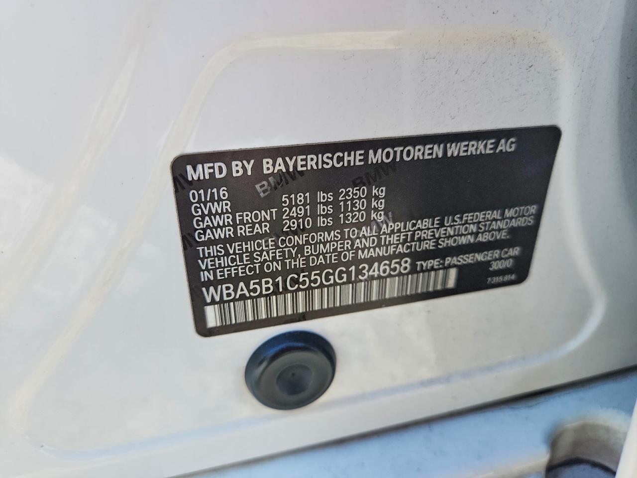 2016 BMW 535 I - zdjęcie 13