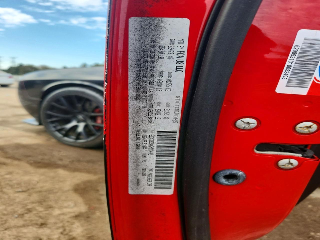 2016 Dodge Challenger Srt Hellcat - zdjęcie 12